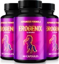 (3 Pack) Erogenix Capsules, desbloquear su máximo rendimiento, todo suplemento natural para soportar energía duradera y salud general, revisiones oficiales de Ero Genix (180 cápsulas)