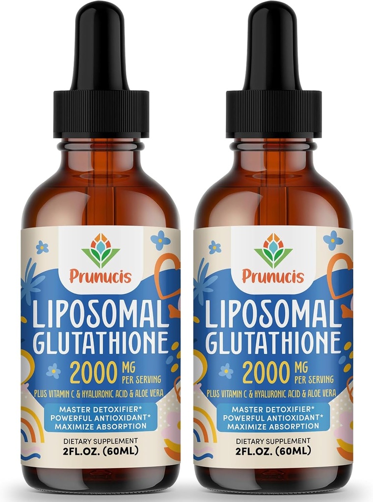 2000MG Liposomal Glutaxinone Liluthine Liluthine, 98% An toàn, phòng thủ, dự án L-Glutarion, 4 FL.OZ.