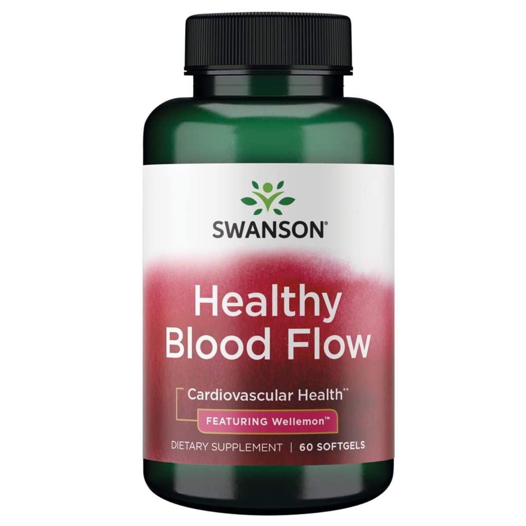 Swanson Healthy Blood Flow 60 SGELS