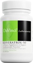 DAVINCI Labs Resveratrol-50 - Assists Support Immune System, Bone Health ' Heart Health with Resveratrol* - Gluten-Free ' Vegetarian - 60 Capsules