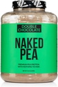 NAKED Pea - Proteïna doble de xocolata dels EUA i de Farms canadencs, Cocos Organic, Sugar de coco Organic - No GMO, No GMO, Soy i Guten Free, Aid Creixement i Recobery - 53 Servings