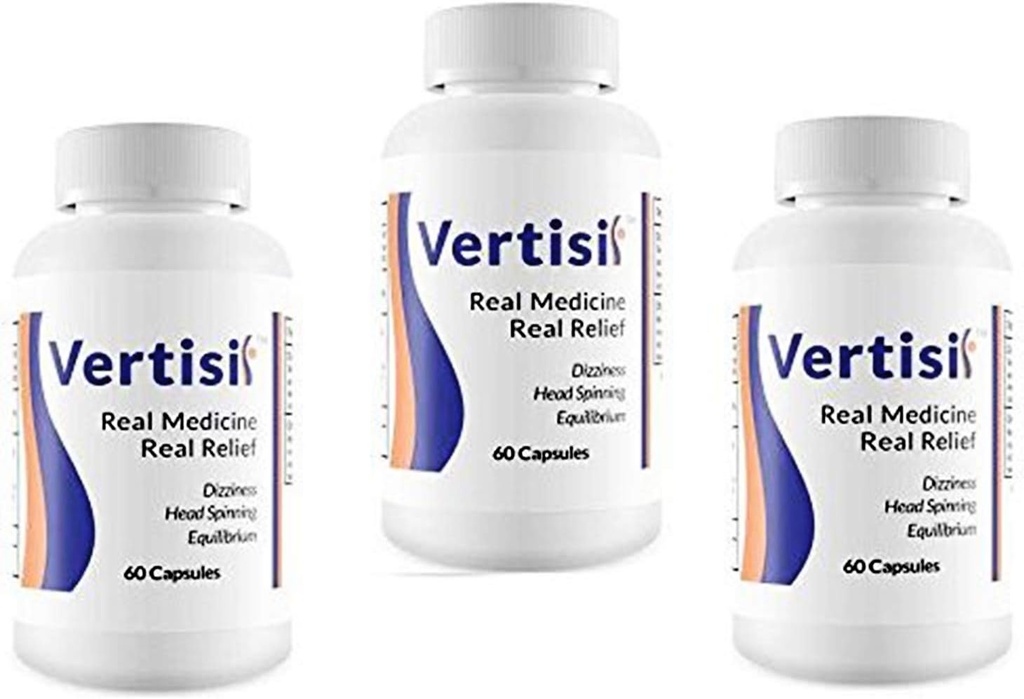 Eradicate Vertigo with Vertisil Guaranteed (3 Bottles) by Scientific Health by Scientific Health