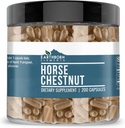 Elementi terrestri Cavallo Chestnut 200 Capsule, Pure & Undiluted, Senza Additivi