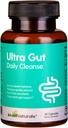 Avail Naturals Ultra Gut Daily Cleanse 15 eguneko garbiketa Senna Leaf Extract, Cassia Seed, 2.5 mila milioi probiotikoak eta zuntz dietetikoak,30 kapsulak
