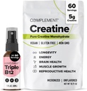 Komplement Triple B12 Spray & Creatin Bundle 