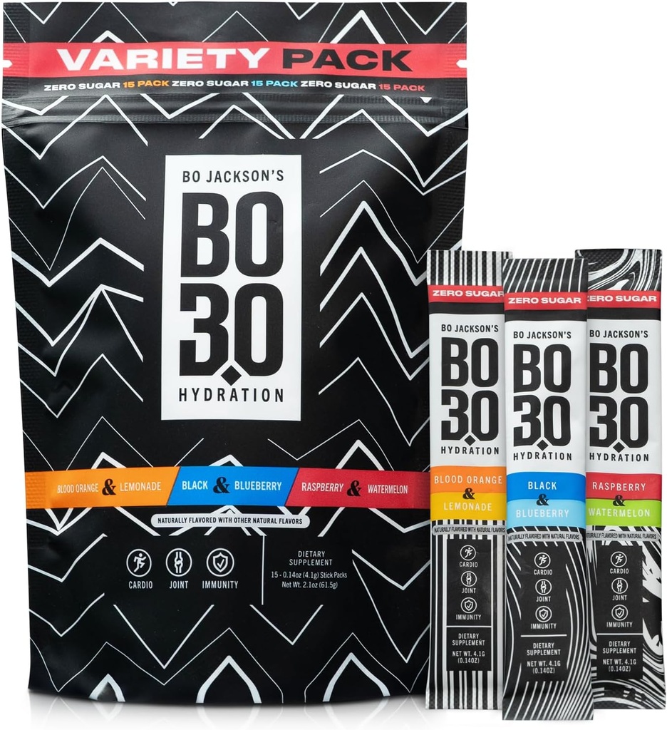 Sugar Free Electrolyte Powder Packets - Keto-Friendly Hydration & Joint Support | Zero Sugar Electrolytes para adultos activos, xaxún e recuperación