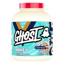 GHOST Whey Protein Powder, Cinnabon - 5LB, 25G of Protein - Cinnamon Roll Flavored Isolate, Concentrate & Hydrolyzed Whey Protein Blend - Post Workout Shakes - Soy & Gluten Free