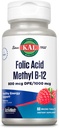 Kal 800 Mcg acido folico Methyl B-12 compresse, lampone, 60 conte