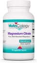 Nutricology Magnesium citraat supplement - Bone & Stress Support, Pure, Well-Absorbed, Hypoallergeen, 170mg Vegetarische Capsules - 90 Tel.