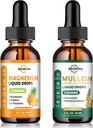 Flydende Magnesium supplement & Mullein dråber til lunger