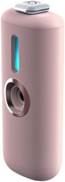 Hydratant pour les yeux Nebulizer,Eye humidifiant Instrument,Soulage la fatigue des yeux,Atomisation,Eyeux secs pulvérisateur Mist rechargeable, Outil de goutte à paupières pour les yeux roses,Eye Health Care aid,Eye SPA aid,Facial Steamer Red