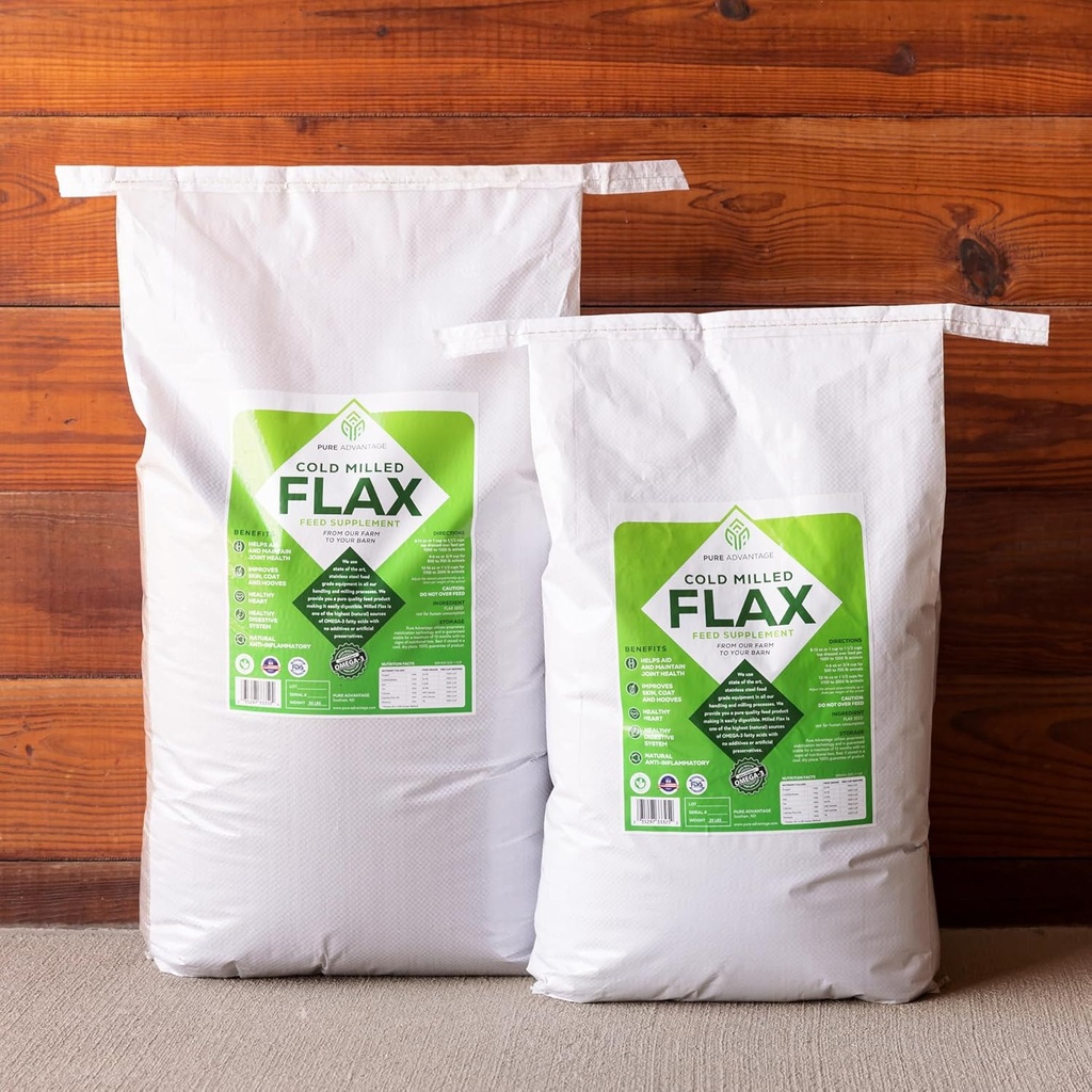 Phụ tự nhiên, Non-GMO Cold Milled Flax (25 lb) cho Horses/Large Animals. Name Thăm nơi thuận lợi thuần túy.com để giảm giá.