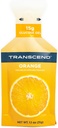 Transcend Foods Orange Gel (1.1 oz, Pack of 24) Fast-Acting Carb Gel Orange Flavor - Caffeine Free, Gluten Free
