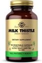 Solgar Milk Thistle - 100 Vegetable Capsules - Full Potsules (FP) - Non-GMO, Vegan, Gluten Free, Dairy Free, Kosher - 100 Servis