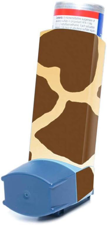 MightySkins piele pentru Ventolin HFA Astm inhalator - Giraffe 