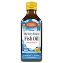 Carlson - The Very Finest Fish Oil, 1600 mg Omega-3s, Liquid Fish Oil Supplement, Norwegian Fish Oil, Wild-Caught, Sustainably Sourced Fish Oil Liquid, Lemon, 200ml, 6.7 Fl Oz
