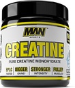 Vyras Sportas 100% Grynas kreatino monohidratas milteliai, neutralus, 500 Gramas - 100 Servings