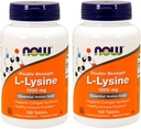 Şimdi Gıdalar L-Lysine 1000 mg, 100 Tablet (Pack of 2)