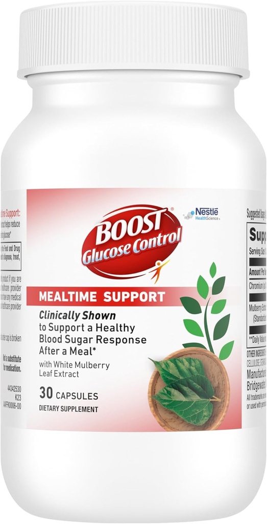 BOOST Glucose Control Mealtime Support Integratore alimentare, 30 ct