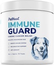 PetHeal Immune Guard - Apoio avanzado para cans con ingredientes naturais - Peanut Butter Flavor - APRX. 55 Soft Chews