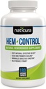Hem-Control - snelle effectieve aambei behandeling supplement - krachtige formule om Symptoom Relief te bevorderen, Krimpen van aambeien, Gemakkelijke Ongemak - 180 Vegan Capsules - Made in USA