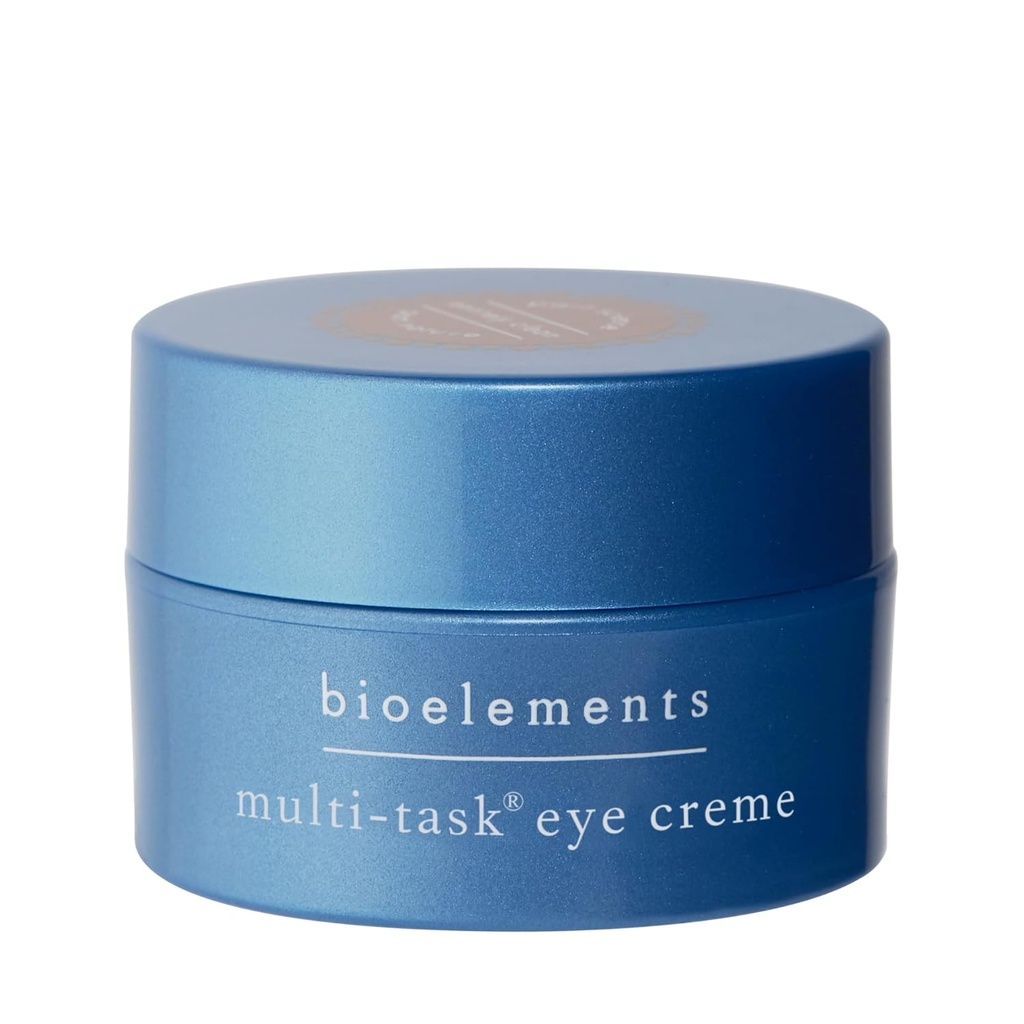 Bioelementos Multi-Task Eye Creme - 0.5 fl oz - alvo Puffiness, Dark Circles & Fine Lines - Luz & Non Greasy - Vegan, Gluten Free - Nunca testado em animais