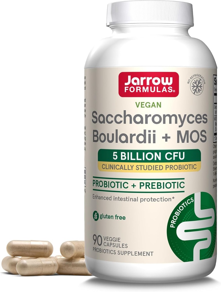 Jarrow Formulas, Saccharomyces Boulardii MOS, 90 Cacah