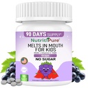 Kids Chewable Iron Supplement, Ferronyl® Carbonyl Iron 9 mg, Vitamin C 30 mg, Grape Flavor, 90 Tablets (1 Bottle)