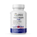 Avani Vision Health Plus Eye Health Made with Lutemax 2020 20mg Lutein 4mg Zeaxanthin