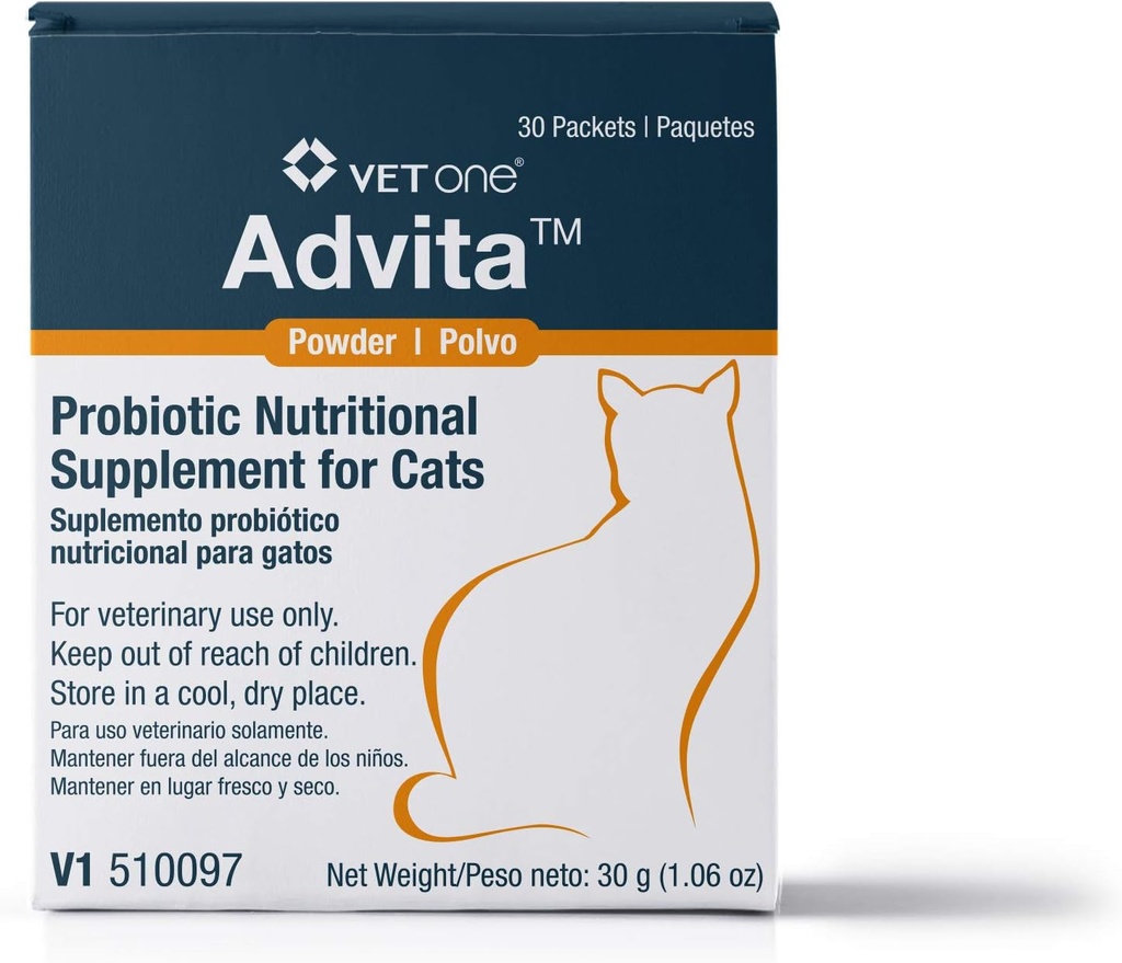 Vat One Advita Advita Protography sociplement for cats - 30 กรัม