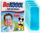 BEKOOOL Soft Gel Sheets for Kids for Cooling Relief from Fever epämukavuutta 4 Count