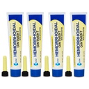 Globe Hemorrhoid Ointment, Maximum Strength, 4 Pack, 2 oz Tubes | Hemorrhoidal Pain Relief With Applicators, External Use Formula, Personal Care Supply, Convenient Tubes, Targeted Application