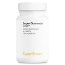 Supersmart - Super Quercetin 1000mg per Day (Patented QU995) - High Purity Quercetin Supplement - Natural Bioflavonoids | Non-GMO & Gluten Free - 60 Tablets