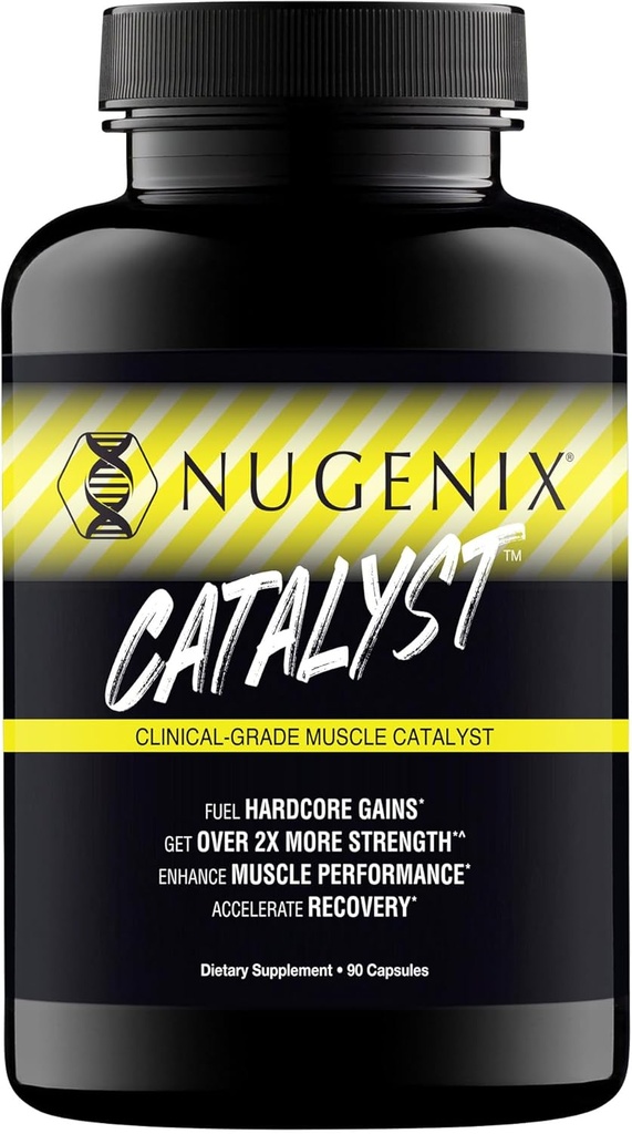 Nugenix Catalyst - täiustatud lihaste ehitaja ja lihaste taastamine, rongi raskem, suurendada jõudlust - 90 kapslit