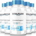 (5 ambalaj) VitalFlow Capsule, VitalFlow Advanced Prostate Support Formula, Formula Naturală oficială pentru Regain Control, Pastile de putere maximă pentru a sprijini Wellness, Vital Flow Recenzii (300 capsule)