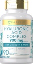 Carlyle Hyaluronzuur Complex 900 mg met Collageen en MSM 90 Capsules