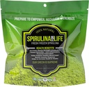 Spirulina 14 Stick Pack Day Supply Live Flash Surgelé 100% Pure Grown in Alkaline Water Grown, Harvested and The USA La plus complète Super Food Natural Multivitamin