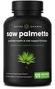 NutraChamps Saw Palmetto Supplement for Prostate Health [Extra Strength] 600mg Complex with Extract, Berry Powder & Herbs - Supports Healthy Urination Frequency, 120 Capsules