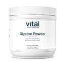 Vital Nutrients Glycine Powder 250g - Amino Acid to Promote Restful Sleep, Stress Relief, Memory, and Cognitive Support* - Vegan Glycine Supplement - Gluten, Dairy, Soy Free - Non-GMO - 62 Servings