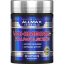 ALLMAX Essentials YOHIMBINE + RAUWOLSCINE - 60 Capsules - Supports Fat Burning & Suppresses Appetite - 60 Servings
