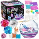 Original Stationery Crystal Growing Kit - Unicorn Terrarium, 6.3 x 5.8 in, Mehrfarbig - STEM Science & Craft Kits für Kinder Alter 7-12 - Grow Your Own Crystal Garden mit Magic Rocks & Flower Charms