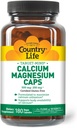 País Life-Mins Calci Magnesium complex - 1000mg Calci, 500mg Magnesi, Guten-Free for Bone Health