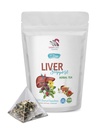 Liver Detox Herbs - LIVER DETOX HERBAL TEA, 14 días - raíz burdo e té de dandelion, soporte hepático té orgánico, desintoxicación hepática libre de cafeína, desintoxicación hepática e reparación de té de herbas, 1 Pack 14 bolsas