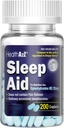 HealthA2Z Sleep Aid 200 Cappets Nether124; Difenhydramine HCl 25mg Nether124; Regular Strength Seeping Pills Nether124; Safe & Non- Habit- Forming