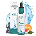 Buried Treasure Zinc Complex Drops - 30 Servings, 2 fl oz, Efficient and Bioavailable Ionic Zinc Supplement