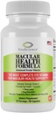 EyeScience Macular Health Formula Advanced Ocular Vitamin - Containing Lutein, Zeaxanthin, Billberry, " Vitamins C, D, E, " B6 (30 Day Supply)