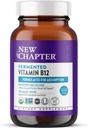 Nouveau chapitre Vitamine fermentée B12 1000 mcg, USDA Organic, ONE Daily pour l'énergie cellulaire + cellules sanguines saines, végétalien certifié, sans gluten - 60 Compte