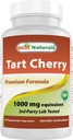 Best Naturals Tart Cherry Extract 1000 mg 60 Vcaps