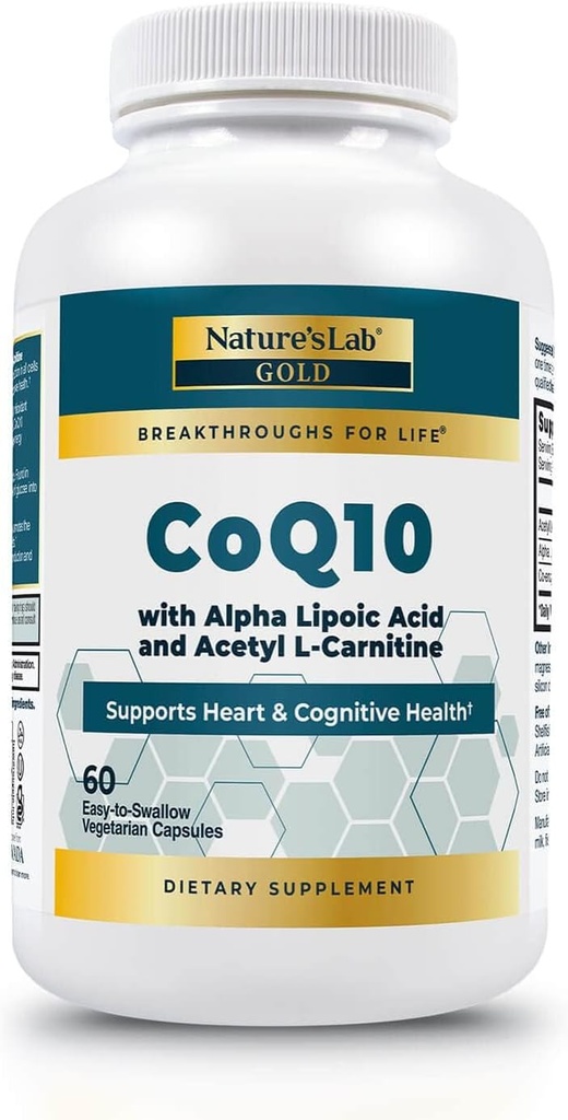 Laboratorio di Natura Oro CoQ10 + Acido Lipoico Alfa + Acetil L-Carnitina HCl