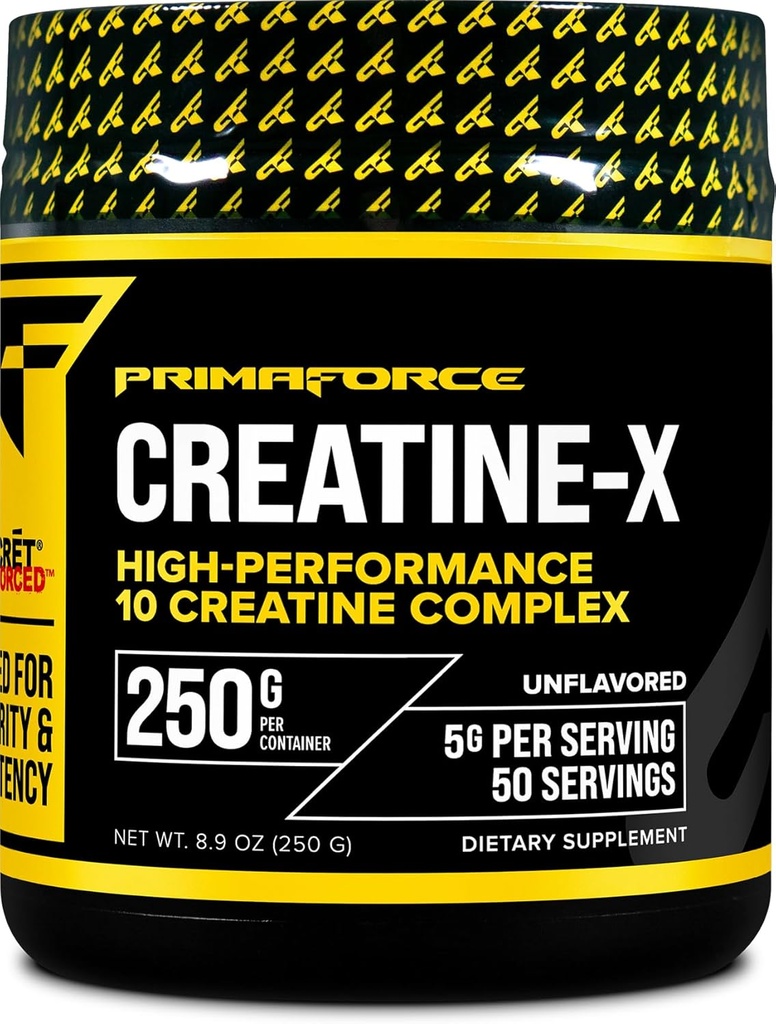 Primaforce Creatine-X 250 Grammi - High-Performance 10 Creatine Complex - Unflavored
